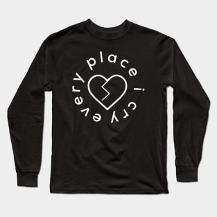 Every Place I Cry Logo Long Sleeve T-Shirt